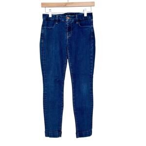 J Brand Anja Nightshadow Cuffed Skinny Jeans Sz 26